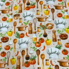 TRICOLINE CHEFF NA COZINHA