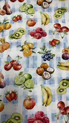 TRICOLINE FRUTAS EM AQUARELA
