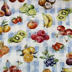 TRICOLINE FRUTAS EM AQUARELA